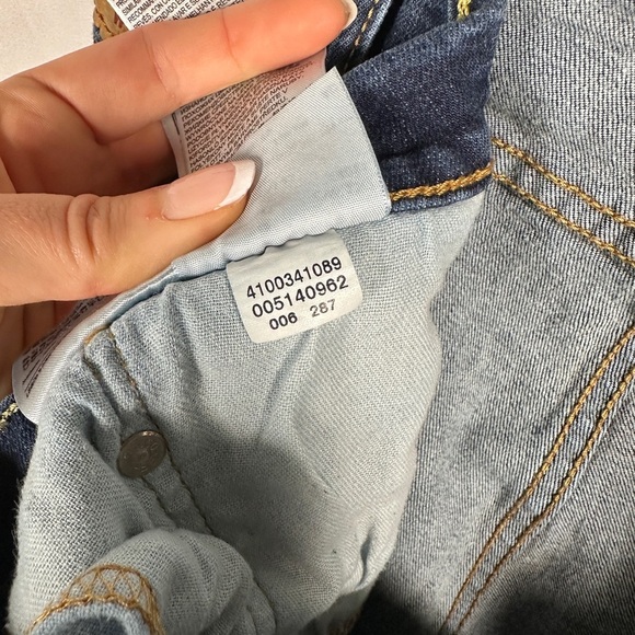 Levi's 514 Men's Relaxed Fit Denim Jeans - Deep Blue 42x32 - Picture 10 of 10